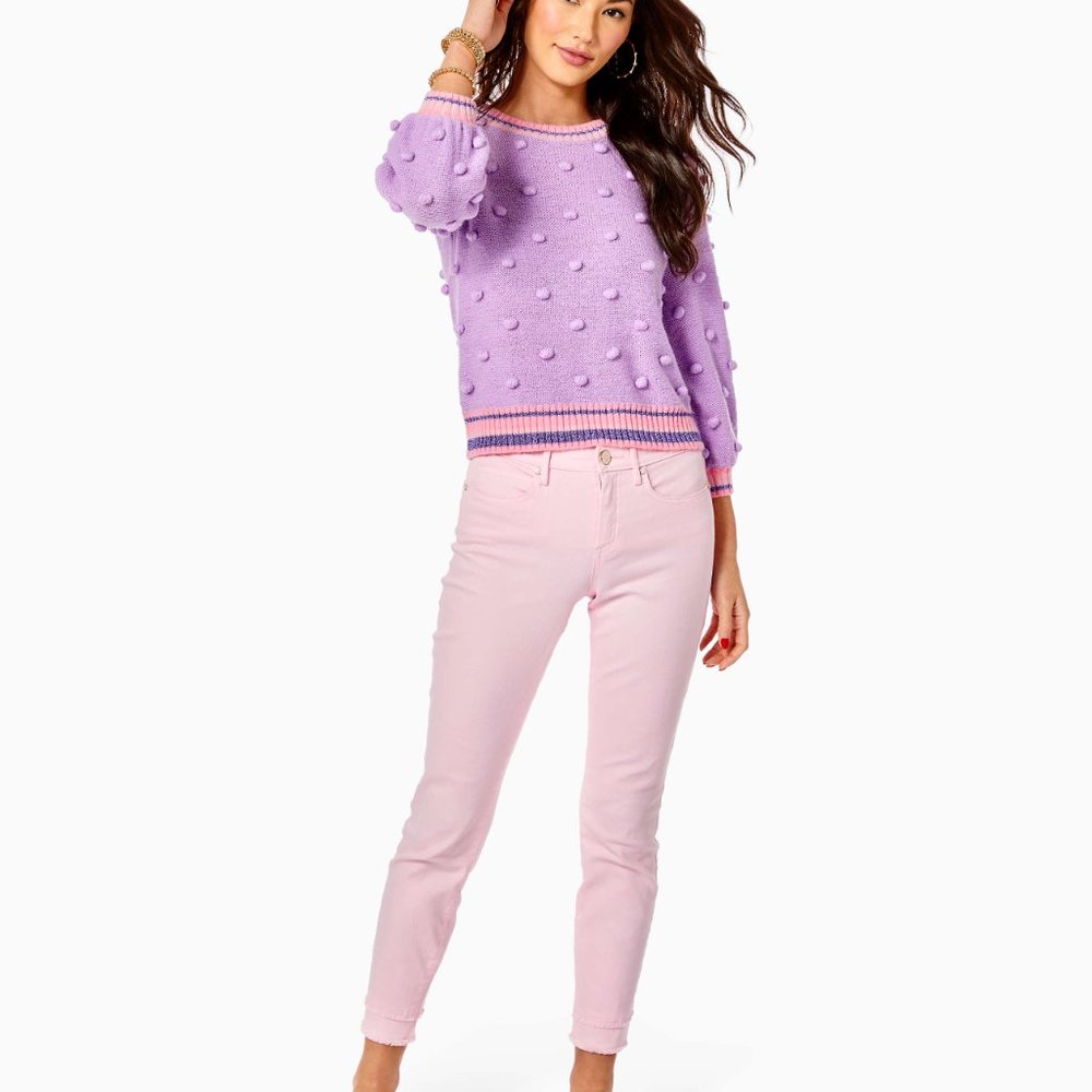 VGUC Lilly Pulitzer South Ocean High Rise Skinny Jeans size 8